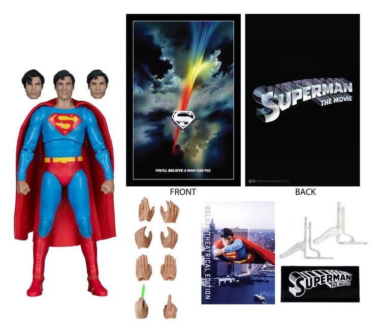 [PREORDINE] Superman (1978) Action Figure Deluxe 19 cm - McFarlane Toys - McFarlane Toys - Action figures