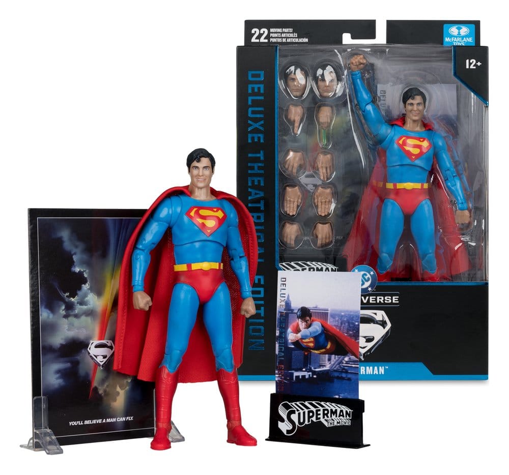 [PREORDINE] Superman (1978) Action Figure Deluxe 19 cm - McFarlane Toys - McFarlane Toys - Action figures