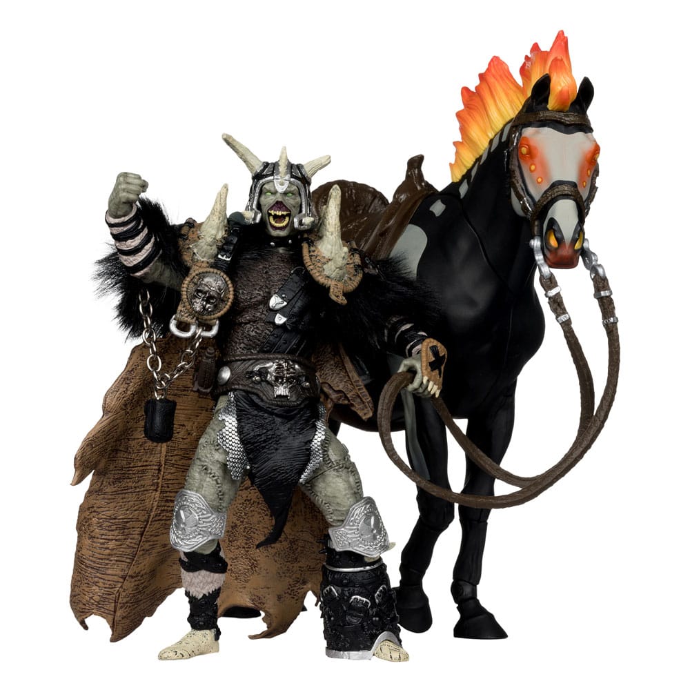 Spawn Action Figure Bloodaxe con Cavallo - McFarlane Toys 30th Anniversary - McFarlane Toys - Action figures