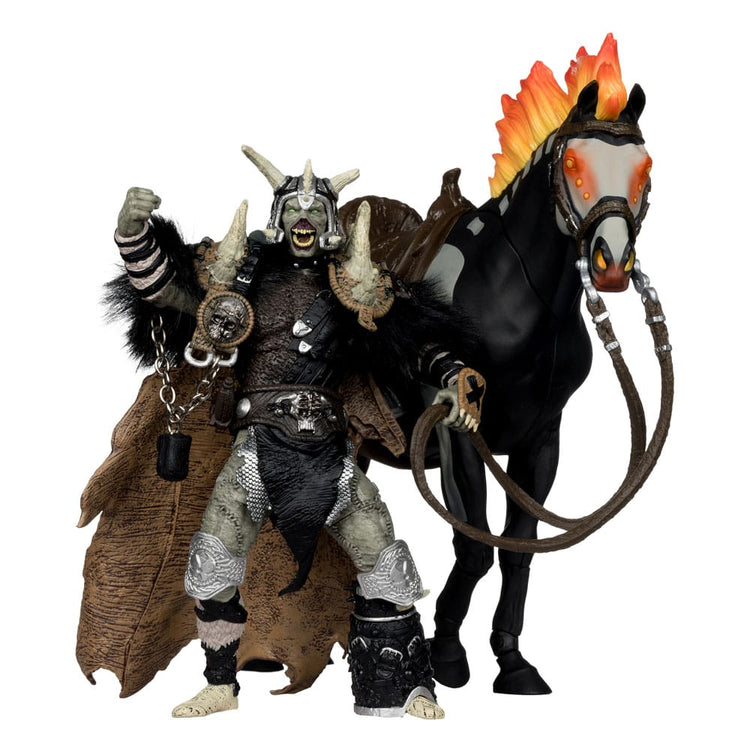 Spawn Action Figure Bloodaxe con Cavallo - McFarlane Toys 30th Anniversary - McFarlane Toys - Action figures