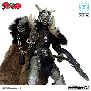 Spawn Action Figure Bloodaxe con Cavallo - McFarlane Toys 30th Anniversary - McFarlane Toys - Action figures