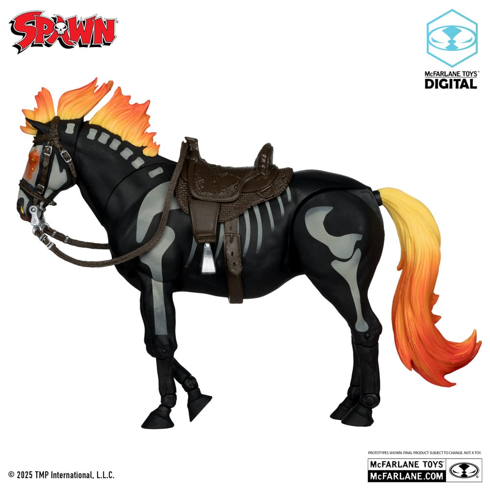 Spawn Action Figure Bloodaxe con Cavallo - McFarlane Toys 30th Anniversary - McFarlane Toys - Action figures