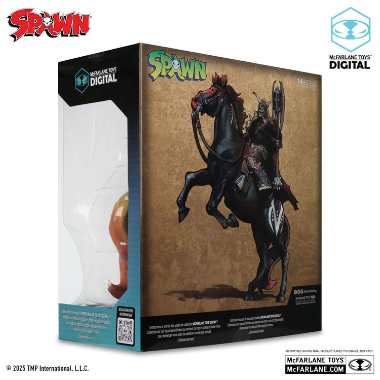 Spawn Action Figure Bloodaxe con Cavallo - McFarlane Toys 30th Anniversary - McFarlane Toys - Action figures