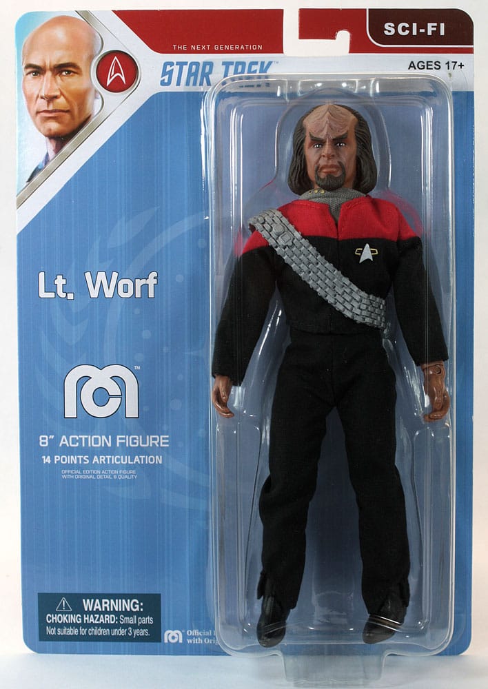 [PREORDER] Star Trek TNG Action Figure Lt. Worf 20 cm