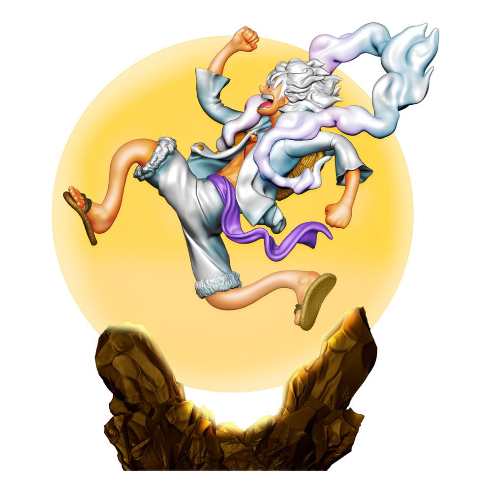 [PREORDER] ONE PIECE - Logbox Re Birth Gear 5 - 4 Statue Set Petitrama 9cm