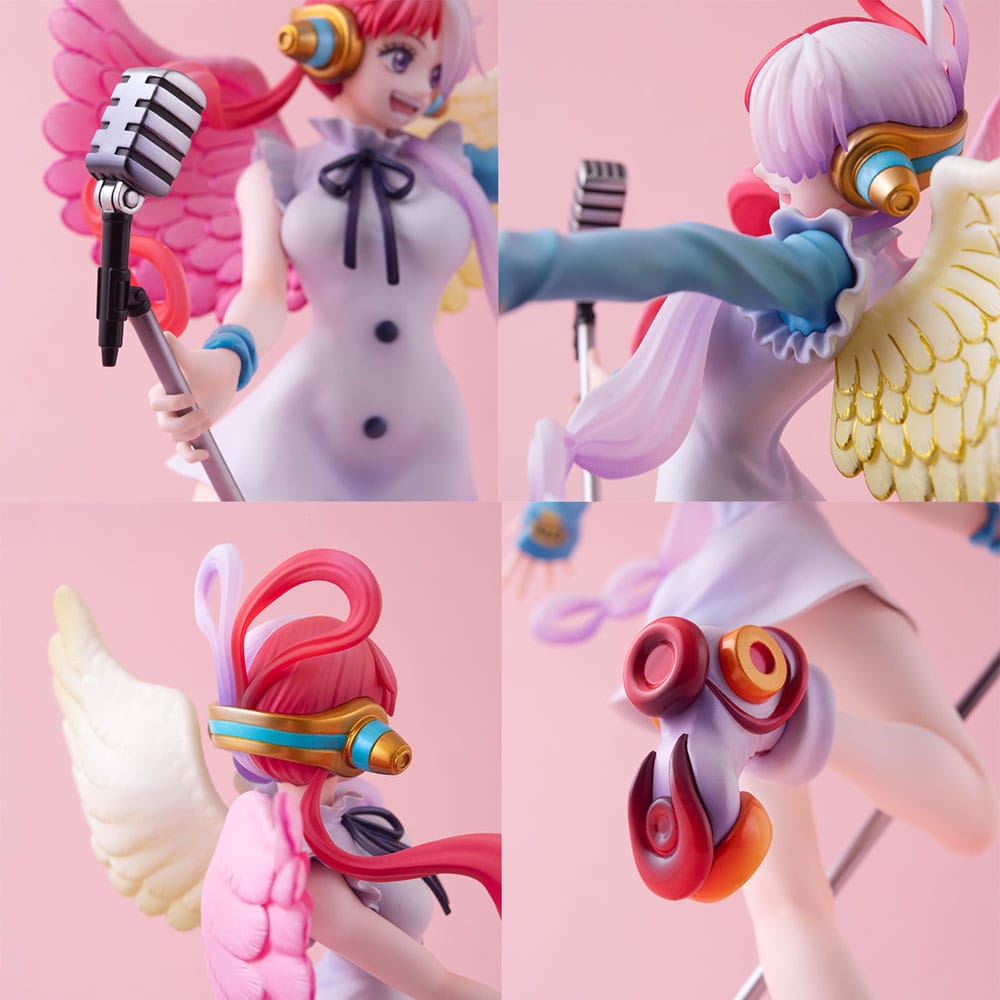 Statua Uta Diva del Mondo - One Piece Film Red - P.O.P Megahouse - Megahouse - Statue