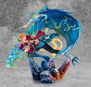Statua One Piece: Marco la Fenice P.O.P Maximum 32 cm - Megahouse - Statue