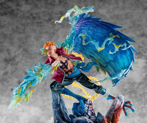Statua One Piece: Marco la Fenice P.O.P Maximum 32 cm - Megahouse - Statue