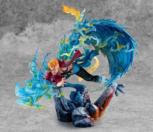 Statua One Piece: Marco la Fenice P.O.P Maximum 32 cm - Megahouse - Statue