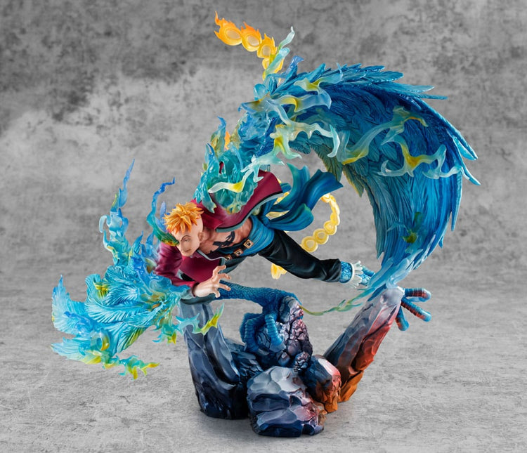 Statua One Piece: Marco la Fenice P.O.P Maximum 32 cm - Megahouse - Statue