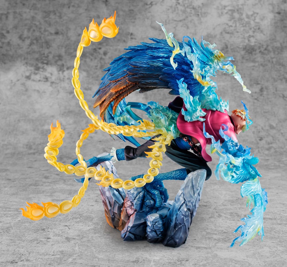 Statua One Piece: Marco la Fenice P.O.P Maximum 32 cm - Megahouse - Statue
