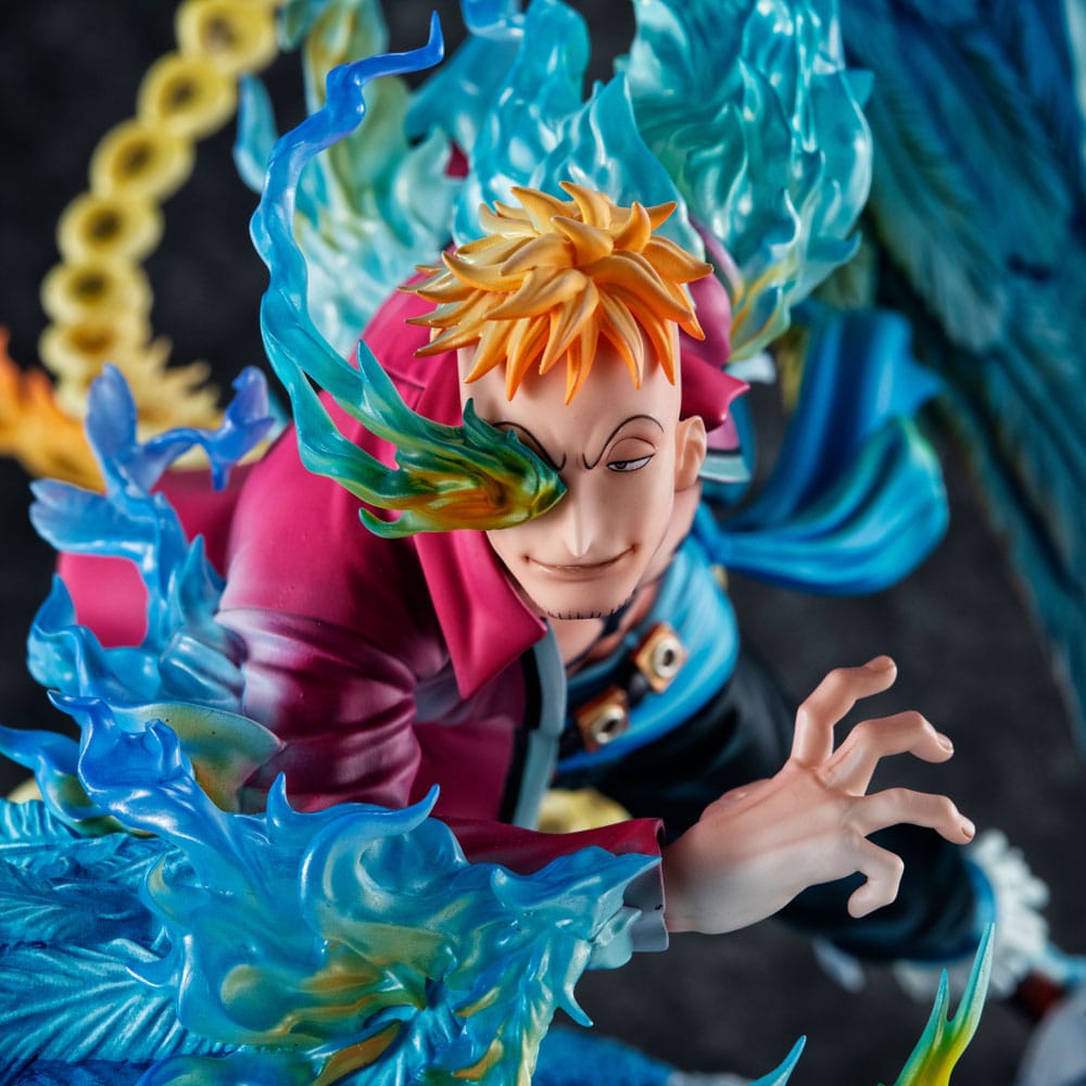 Statua One Piece: Marco la Fenice P.O.P Maximum 32 cm - Megahouse - Statue