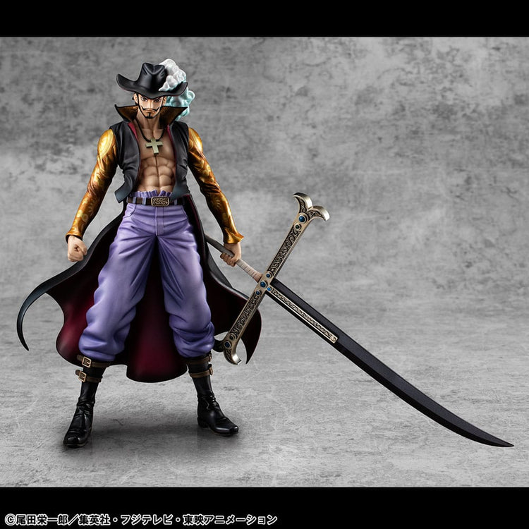 [PREORDINE] One Piece Statua P.O.P SA-MAXIMUM Dracule Mihawk Ver. R 29 cm - Megahouse - Statue