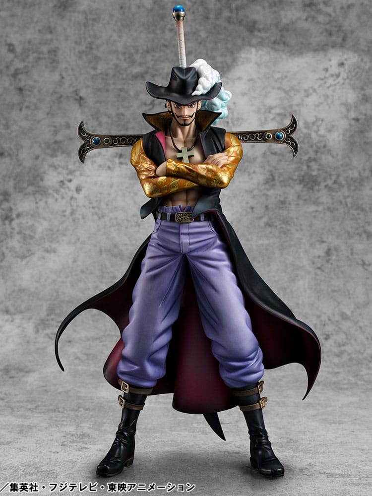 [PREORDINE] One Piece Statua P.O.P SA-MAXIMUM Dracule Mihawk Ver. R 29 cm - Megahouse - Statue