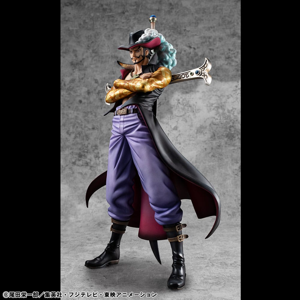 [PREORDINE] One Piece Statua P.O.P SA-MAXIMUM Dracule Mihawk Ver. R 29 cm - Megahouse - Statue
