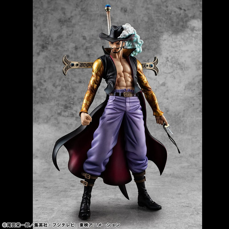 [PREORDINE] One Piece Statua P.O.P SA-MAXIMUM Dracule Mihawk Ver. R 29 cm - Megahouse - Statue