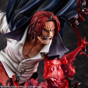 [PREORDINE] One Piece Statua PVC P.O.P SA-MAXIMUM Shanks Capelli Rossi - Kamusari 25 cm - Megahouse - Statue