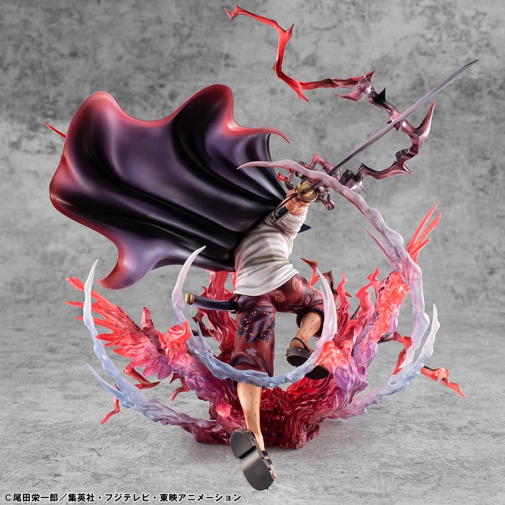 [PREORDINE] One Piece Statua PVC P.O.P SA-MAXIMUM Shanks Capelli Rossi - Kamusari 25 cm - Megahouse - Statue