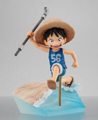 Statua One Piece Monkey D. Luffy Run! Run! Run! 15° Anniversario - Megahouse - Megahouse - Statue