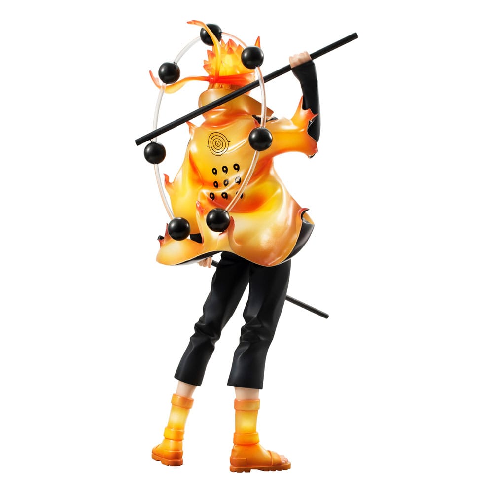 Naruto Shippuden Statua Naruto Uzumaki Modalità Eremitica Sei Sentieri 15° Anniversario 22 cm - Megahouse - Statue