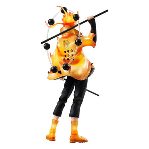 Naruto Shippuden Statua Naruto Uzumaki Modalità Eremitica Sei Sentieri 15° Anniversario 22 cm - Megahouse - Statue