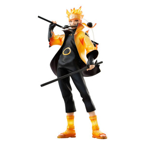 Naruto Shippuden Statua Naruto Uzumaki Modalità Eremitica Sei Sentieri 15° Anniversario 22 cm - Megahouse - Statue