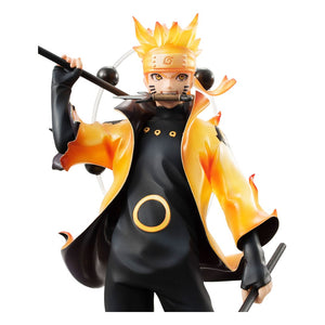 Naruto Shippuden Statua Naruto Uzumaki Modalità Eremitica Sei Sentieri 15° Anniversario 22 cm - Megahouse - Statue