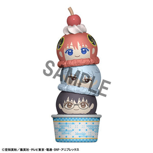 Gintama Tsume-chen: Figure da collezione impilabili 8 cm - Assortimento (6 pezzi) - Megahouse - Mini-figurine
