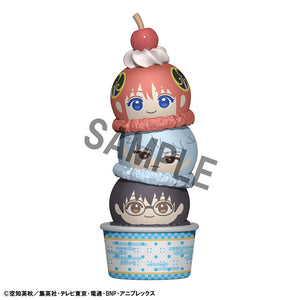 Gintama Tsume-chen: Figure da collezione impilabili 8 cm - Assortimento (6 pezzi) - Megahouse - Mini-figurine