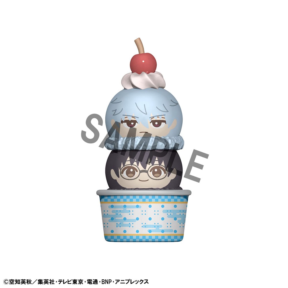 Gintama Tsume-chen: Figure da collezione impilabili 8 cm - Assortimento (6 pezzi) - Megahouse - Mini-figurine