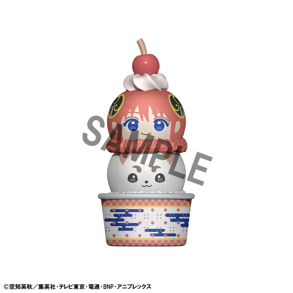 Gintama Tsume-chen: Figure da collezione impilabili 8 cm - Assortimento (6 pezzi) - Megahouse - Mini-figurine