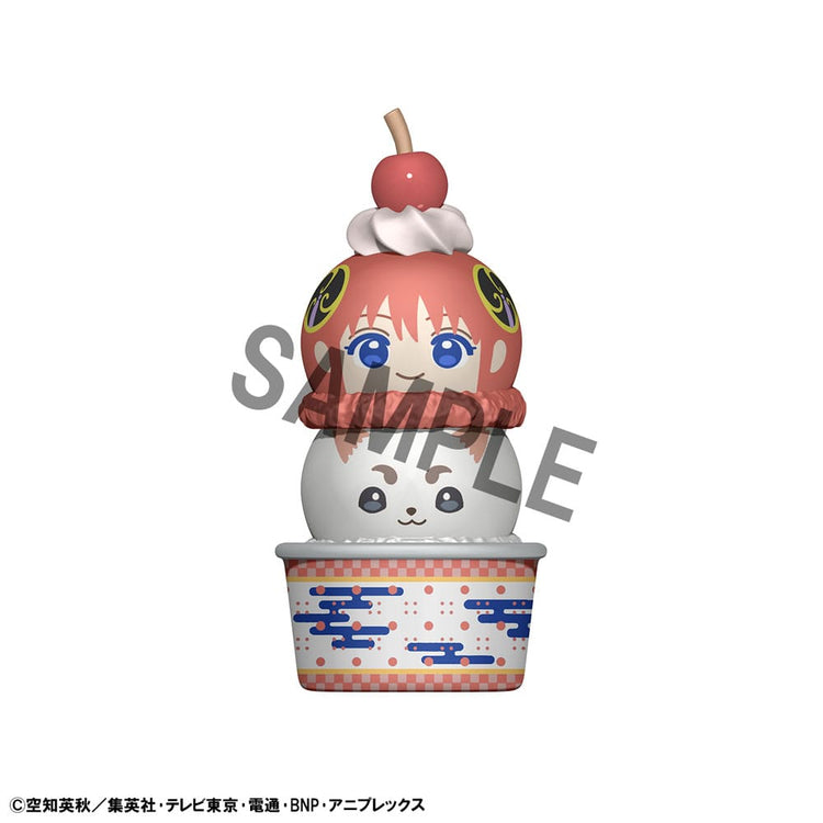 Gintama Tsume-chen: Figure da collezione impilabili 8 cm - Assortimento (6 pezzi) - Megahouse - Mini-figurine
