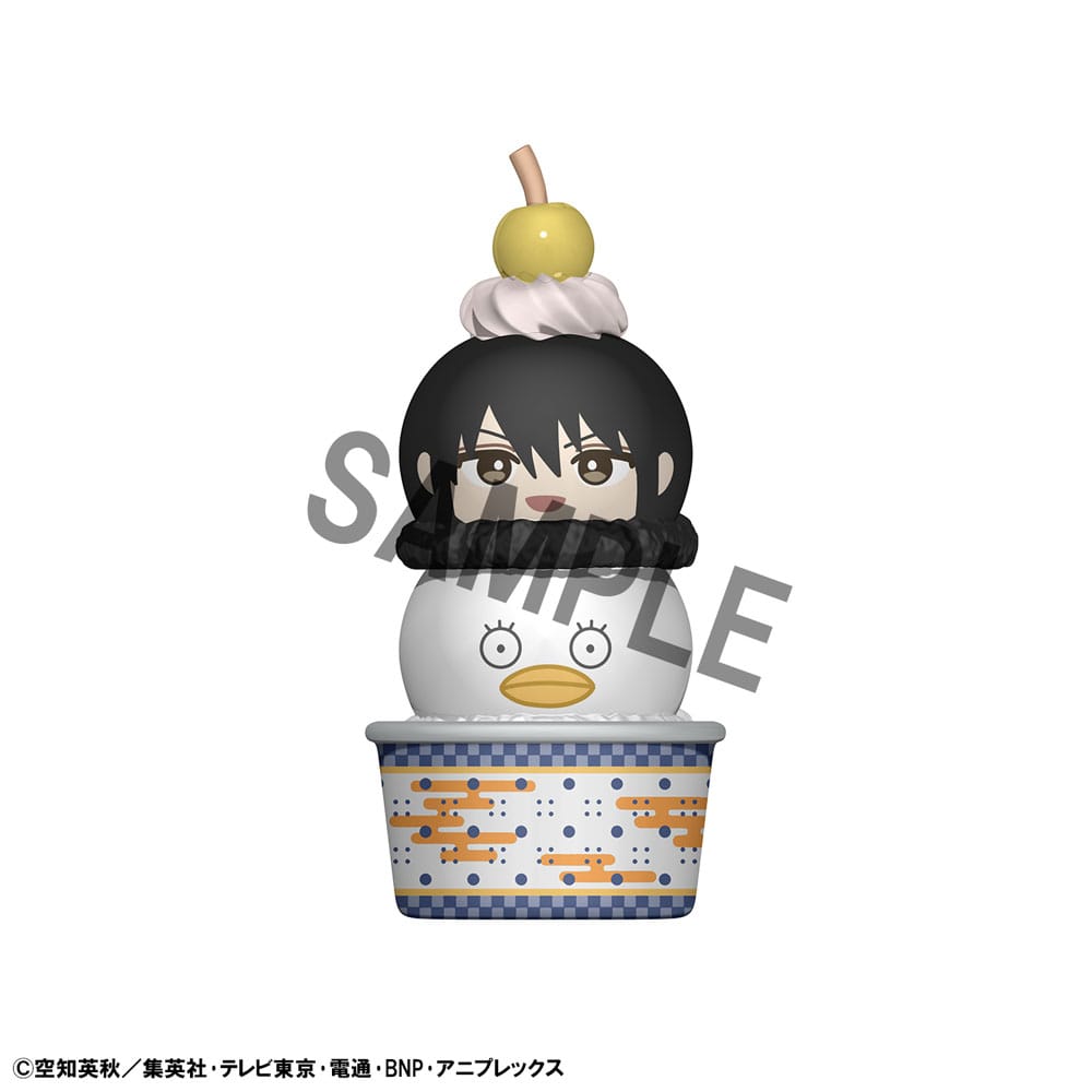 Gintama Tsume-chen: Figure da collezione impilabili 8 cm - Assortimento (6 pezzi) - Megahouse - Mini-figurine