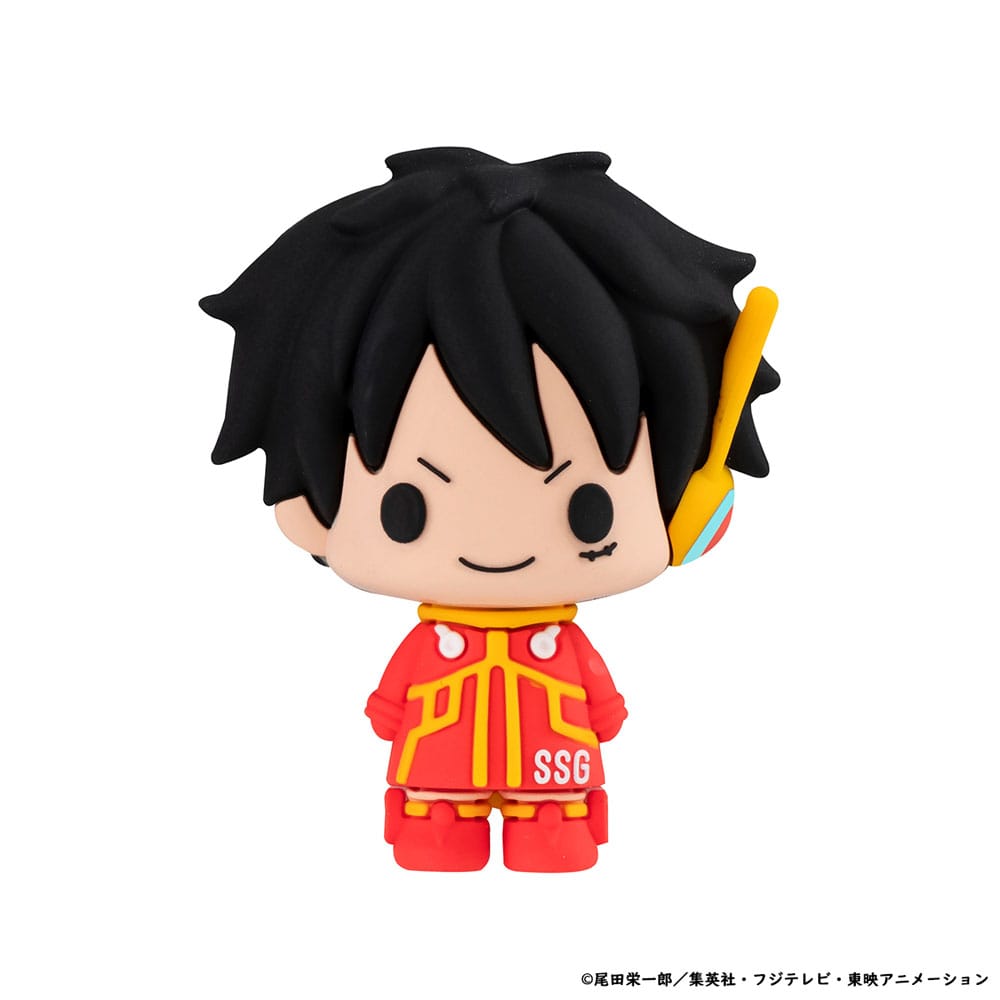 One Piece: Set 6 Mini-Figure Chokorin Mascot Egghead - Megahouse - Megahouse - Mini-figurine