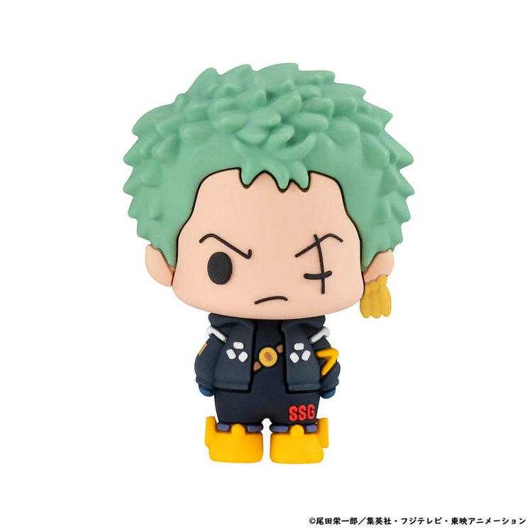 One Piece: Set 6 Mini-Figure Chokorin Mascot Egghead - Megahouse - Megahouse - Mini-figurine