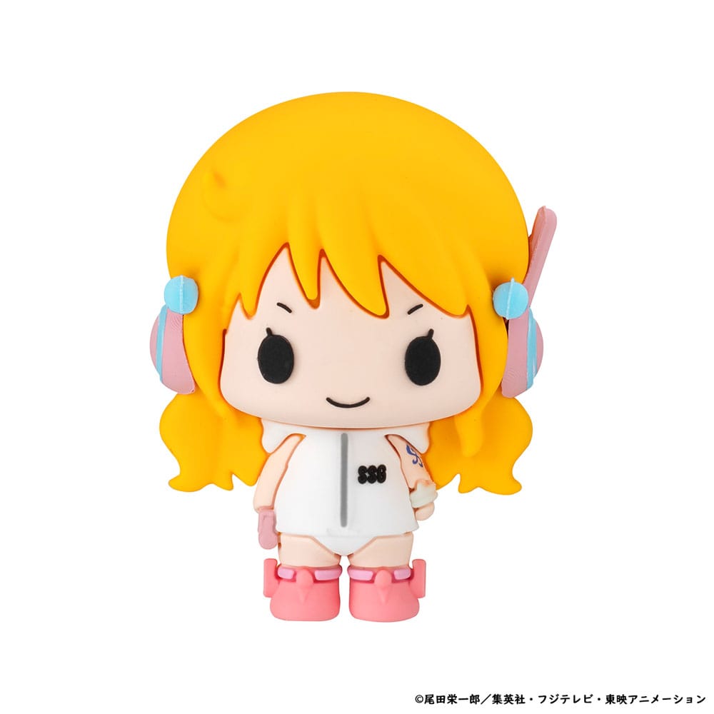 One Piece: Set 6 Mini-Figure Chokorin Mascot Egghead - Megahouse - Megahouse - Mini-figurine