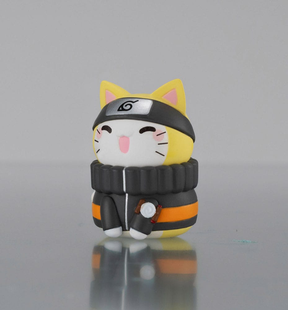 Naruto Shippuden: Mini-Figure Nyaruto Series con Pochette - Edizione Limitata - Megahouse - Mini-figurine