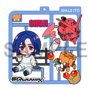 Mobile Suit Gundam GQuuuuuuX Plat Collection - Set 4 Ciondoli - Megahouse - Ciondole & collane