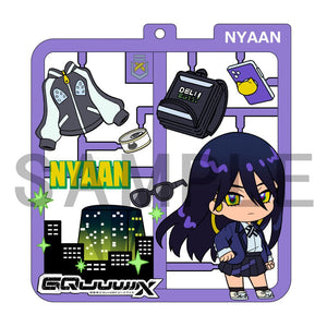 Mobile Suit Gundam GQuuuuuuX Plat Collection - Set 4 Ciondoli - Megahouse - Ciondole & collane