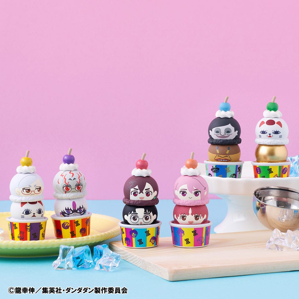 [PREORDINE] Dandadan - Set 6 Mini-Figure Tsumichen Stack & Change 8 cm (con Bonus) - Megahouse - Mini-figurine