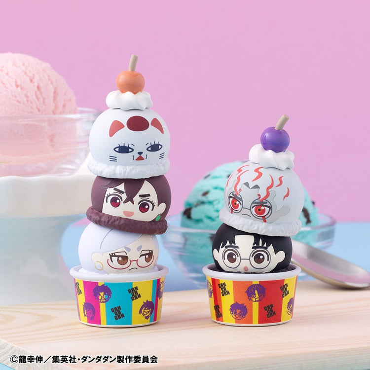 [PREORDINE] Dandadan - Set 6 Mini-Figure Tsumichen Stack & Change 8 cm (con Bonus) - Megahouse - Mini-figurine