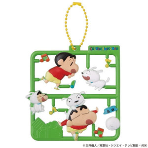 [PREORDINE] Crayon Shin-chan - Portachiavi Plat Collection Vol. 2 (Assortimento 4 pezzi) - Megahouse - Ciondole & collane