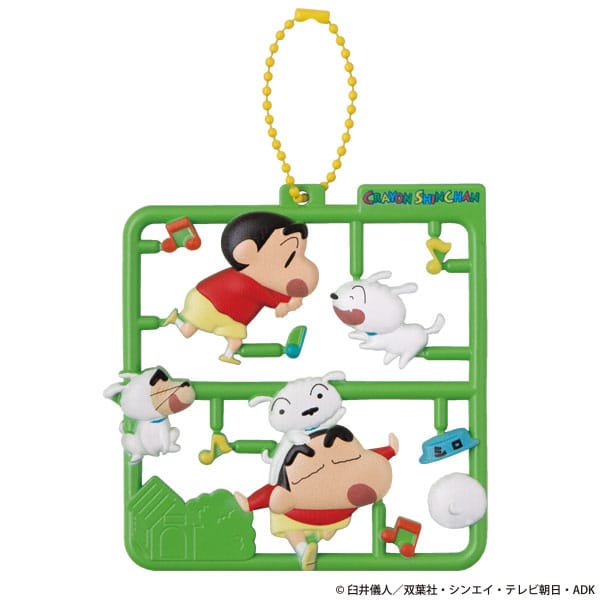 [PREORDINE] Crayon Shin-chan - Portachiavi Plat Collection Vol. 2 (Assortimento 4 pezzi) - Megahouse - Ciondole & collane
