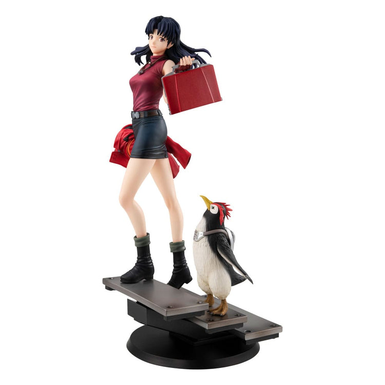 [PREORDINE] Statua Misato Katsuragi & Pen Pen - Rebuild of Evangelion - 25 cm - Megahouse - Statue
