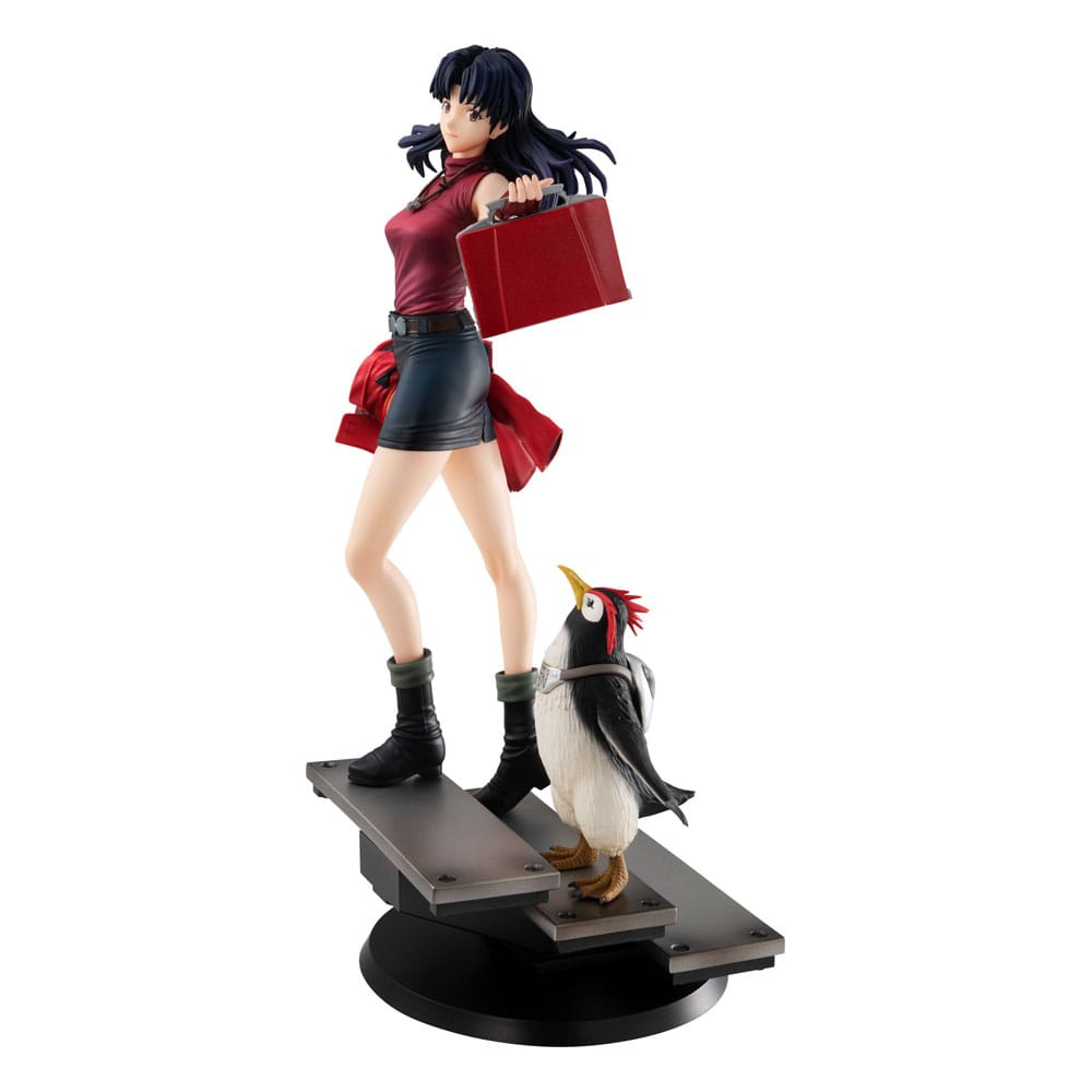 [PREORDINE] Statua Misato Katsuragi & Pen Pen - Rebuild of Evangelion - 25 cm - Megahouse - Statue