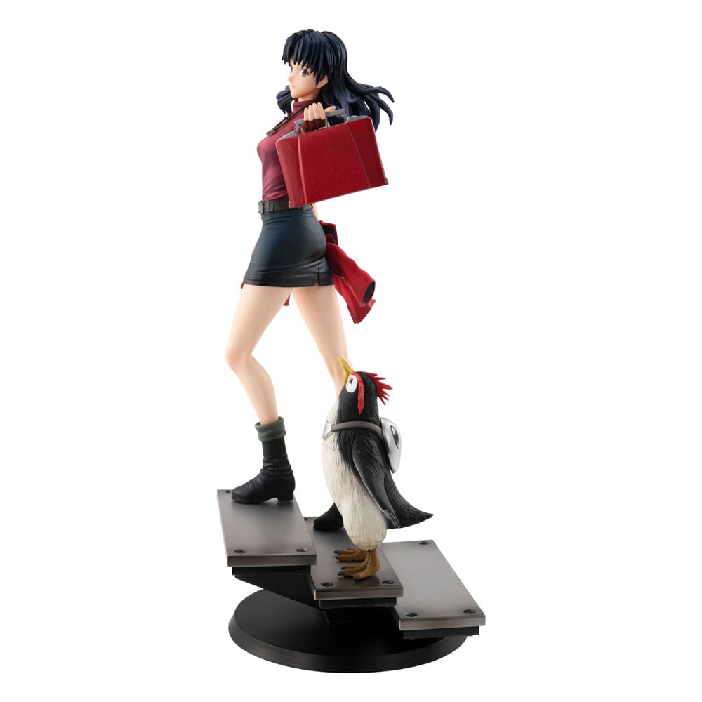 [PREORDINE] Statua Misato Katsuragi & Pen Pen - Rebuild of Evangelion - 25 cm - Megahouse - Statue