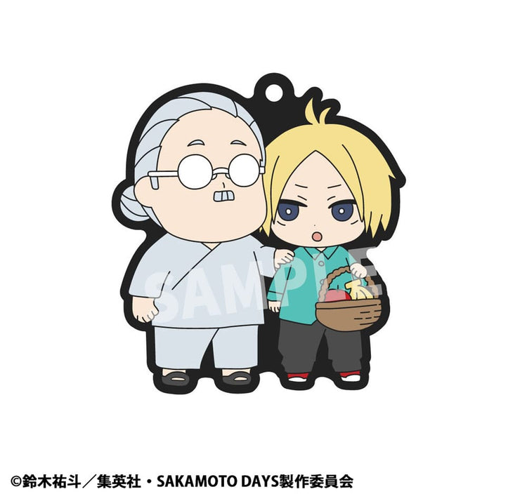 [PREORDINE] Sakamoto Days - Rubber Mascot Buddycolle Vol. 2 - Set 6 Charm - Megahouse - Porta chiave