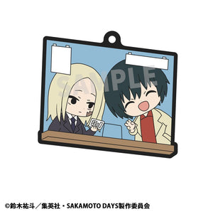 [PREORDINE] Sakamoto Days - Rubber Mascot Buddycolle Vol. 2 - Set 6 Charm - Megahouse - Porta chiave
