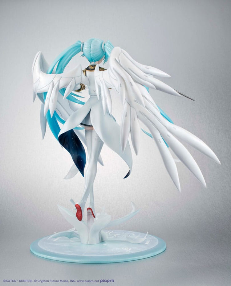 [PREORDINE] Mobile Suit Gundam x Hatsune Miku Statua PVC Lucrea - 45° Anniversario Wing Gundam Zero EW 27 cm - Megahouse - Statue