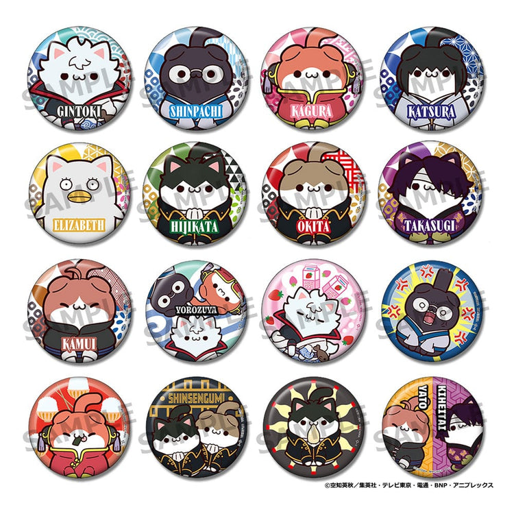 [PREORDINE] Gintama Mega Cat Project Nyantama! Pins - Blind Box (16 pezzi) - Megahouse - Blind Boxes